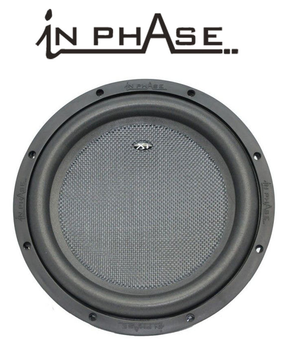 In Phase XT-10 Subwoofer Kevlarkonus 2Ohm Doppelschwingsp. 1200W Spitzenleistung Artikel-Nr.: XT-10