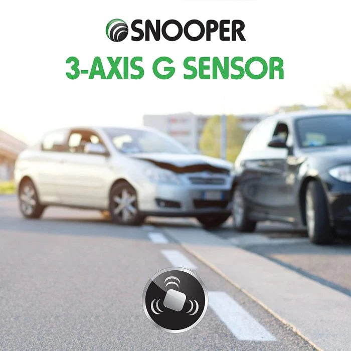 Snooper-Dashcam MY-CAM RFC2 / Front und Rücksichtkamera