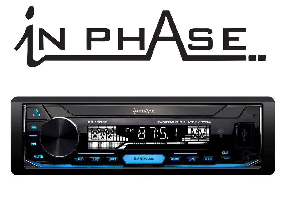 In Phase IPS-130SDi digitaler Multimedia-Player mit USB, SD-Karte, AUX und FB