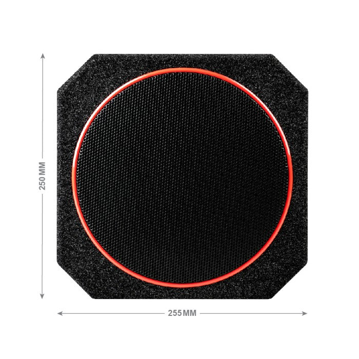 In Phase XTB-828R 20cm 400W aktiv Subwoofer mit passiv Kühlung+ Class-D-Verstärker