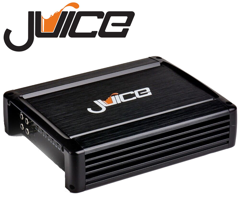 Juice JA1201D 1200Watt Peak Power Monoblock-Verstärker mit Bassregler