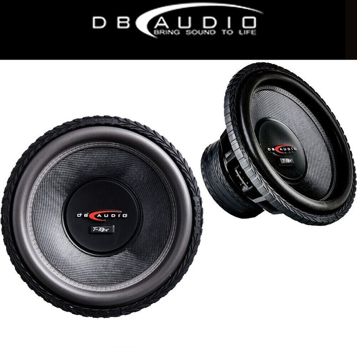 DB Audio Systems T-Rex12 3000W 12" Dual 2Ω Schwingspule SPL SINGLE Subwoofer