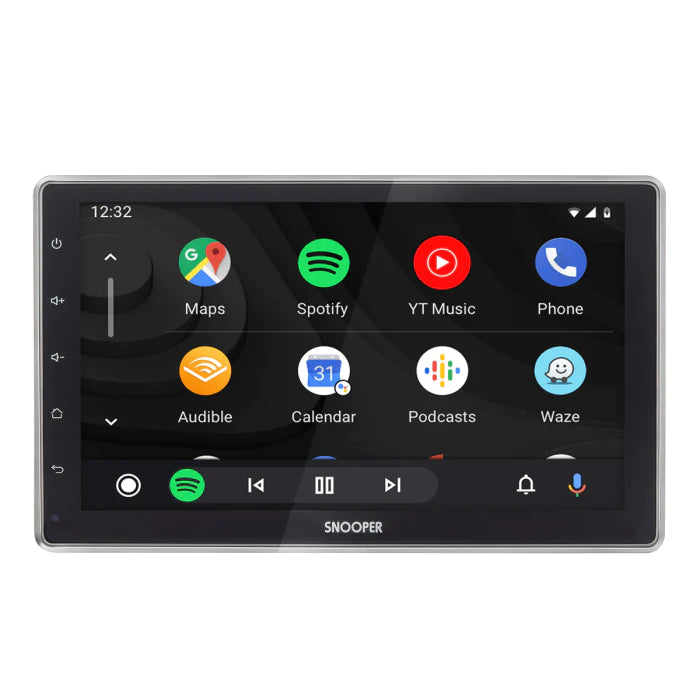 Snooper SMH-550DAB 10.1-Zoll-Multimedia u. Navi. Gerät mit Smartphone-Steuerung