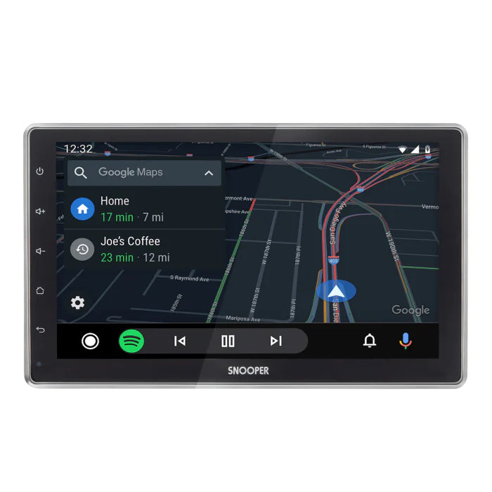 Snooper SMH-550DAB 10.1-Zoll-Multimedia u. Navi. Gerät mit Smartphone-Steuerung