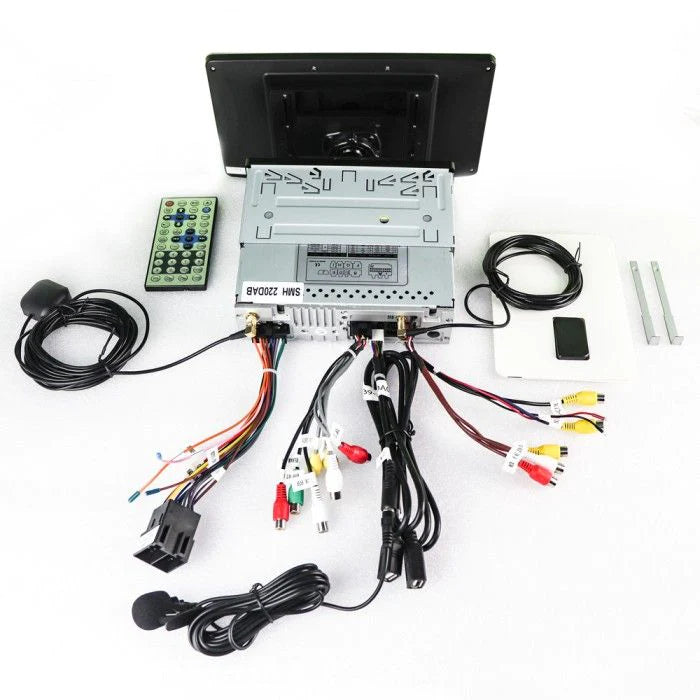 Snooper SMH-550DAB 10.1-Zoll-Multimedia u. Navi. Gerät mit Smartphone-Steuerung