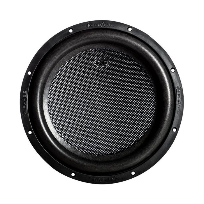 In Phase XT-12 Subwoofer Kevlarkonus 2Ohm Doppelschwingsp. 1400W Spitzenleistung Artikel-Nr.: XT-12